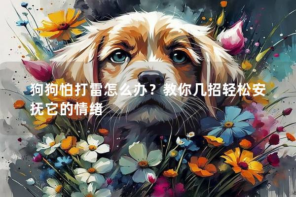 狗狗怕打雷怎么办？教你几招轻松安抚它的情绪
