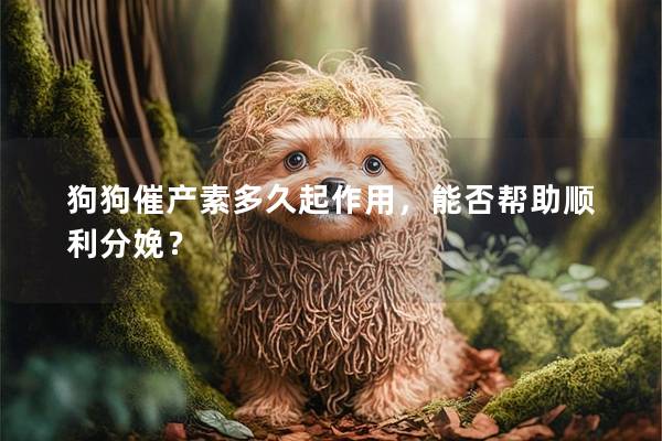 狗狗催产素多久起作用，能否帮助顺利分娩？