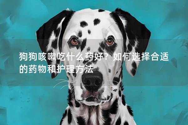 狗狗咳嗽吃什么药好？如何选择合适的药物和护理方法